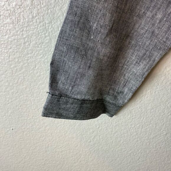 Marsh Landing Gray Button Down Shirt - Picture 4 of 11